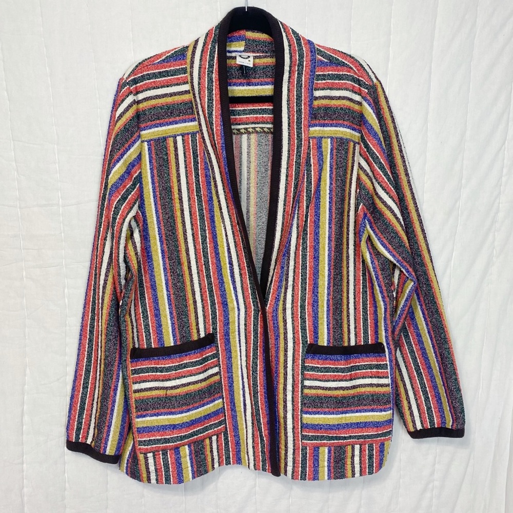 Anthro Akemi+Kin Mansoura Stripe Jacket - Picture 6 of 13